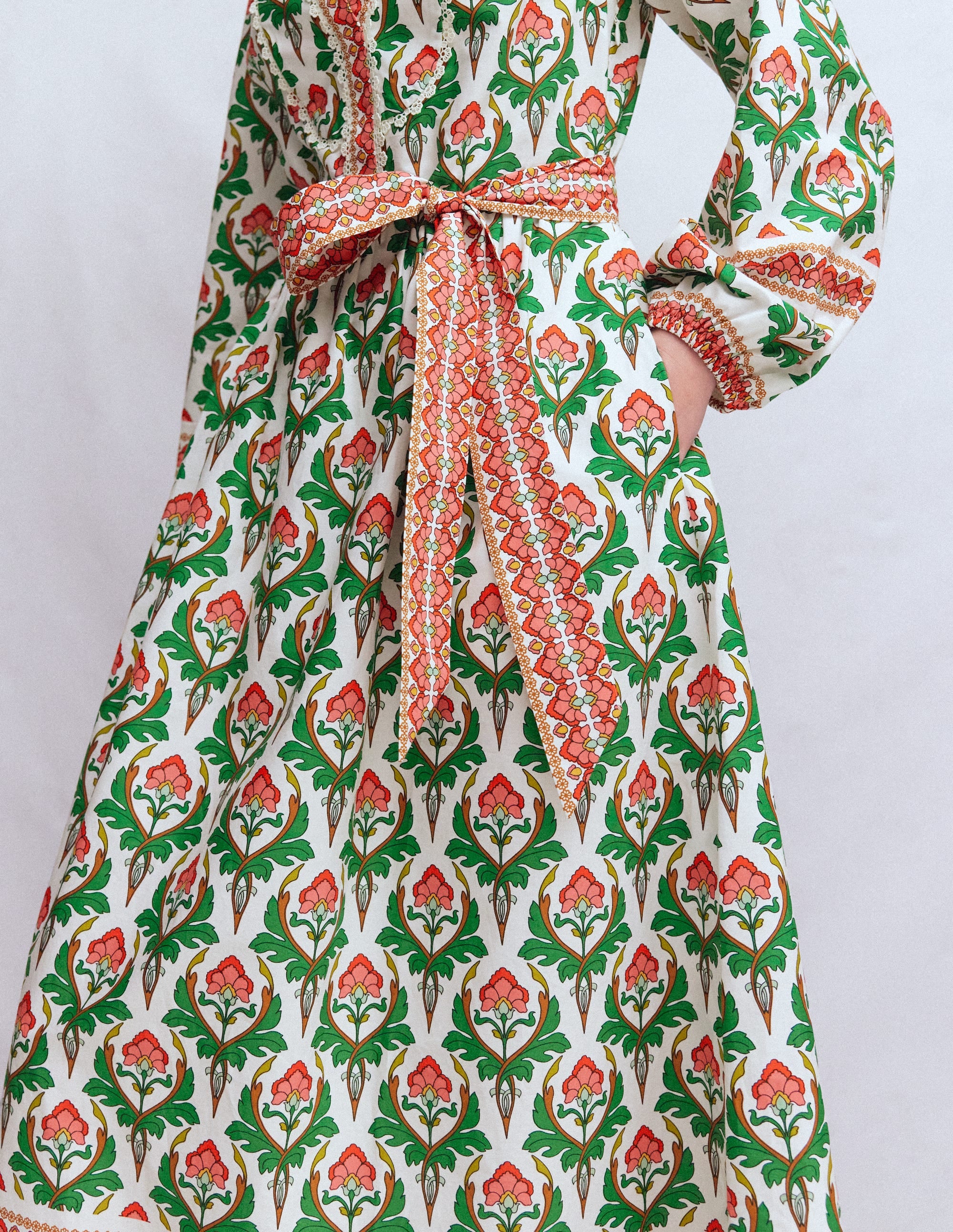 Cary Cotton Midi Dress