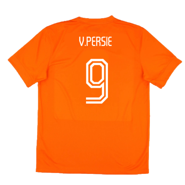 Holland 2014-15 Home Shirt (Good) (V.Persie 9) Performance