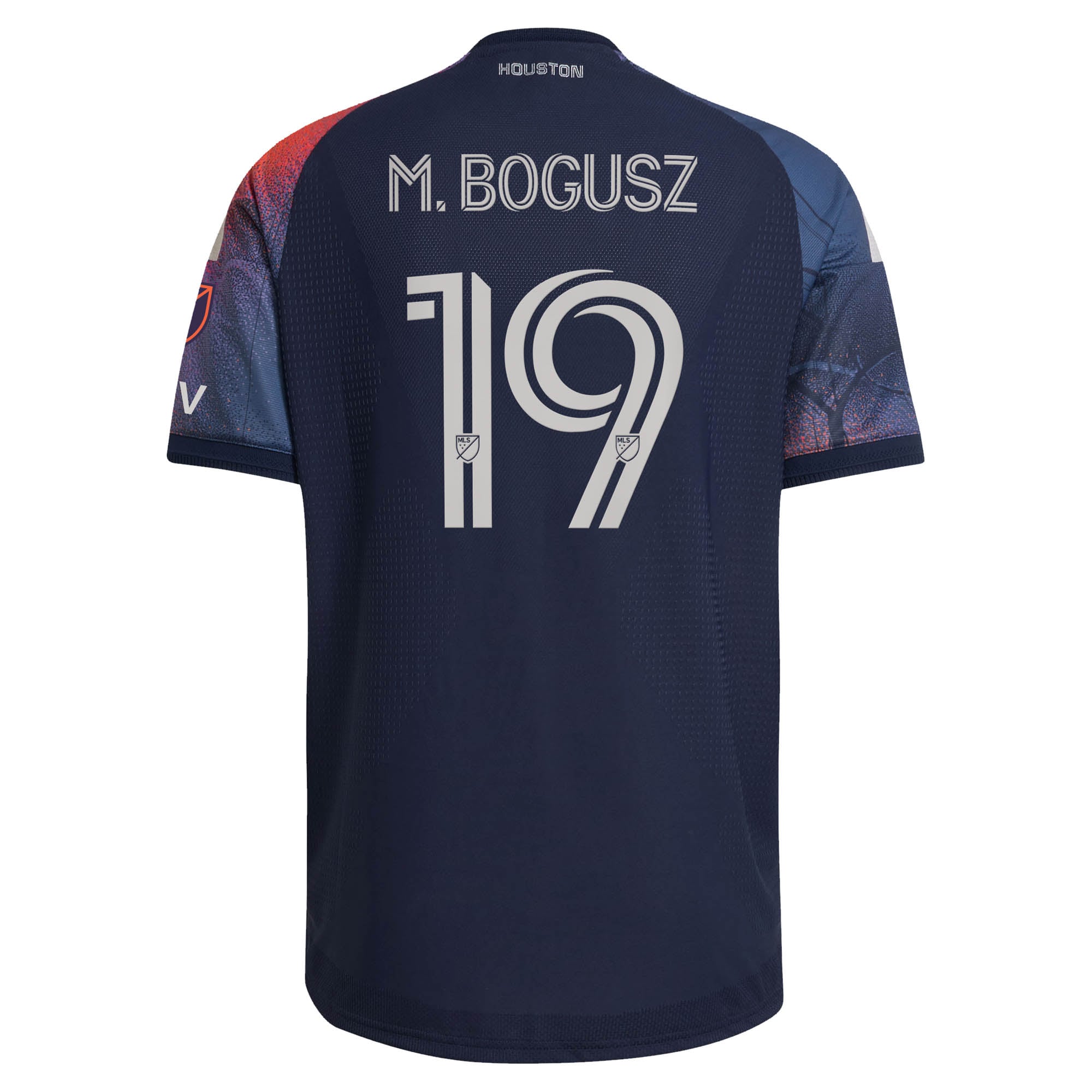 [ESK] Mateusz Bogusz Houston Dynamo FC 2026 Mission Control On-Field Authentic Patch Jersey - Blue