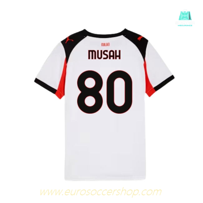 2025-2026 AC Milan Away Shirt (Kids) (Musah 80)