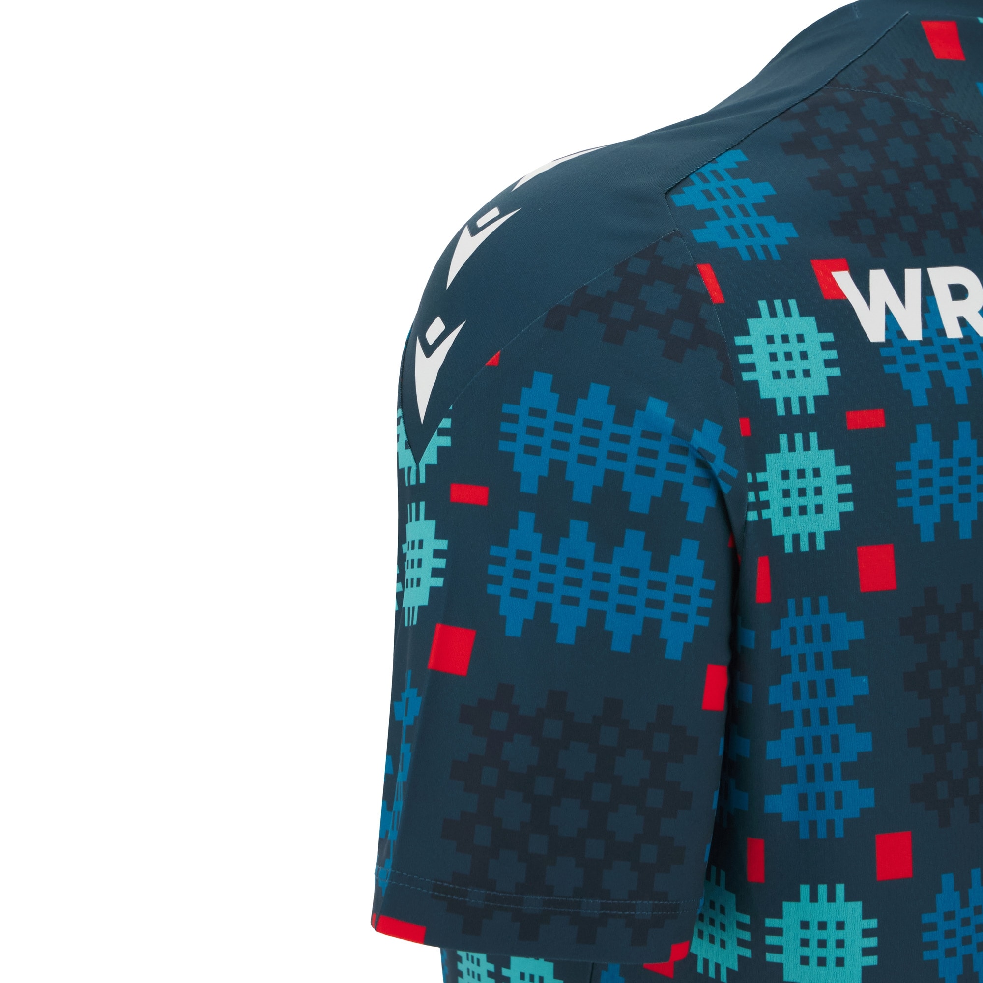 [SJH] Wrexham Warm-Up Jersey Top - Blue