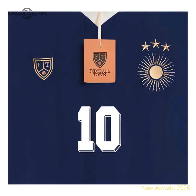 Argentina National Team Sol Away Vintage Away Football Shirt