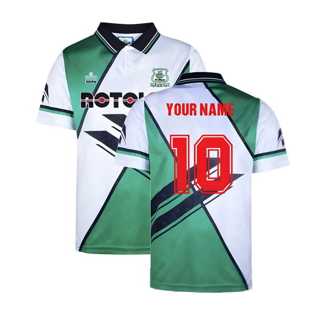 Plymouth Argyle 1996 Admiral Retro Jersey (Your Name)