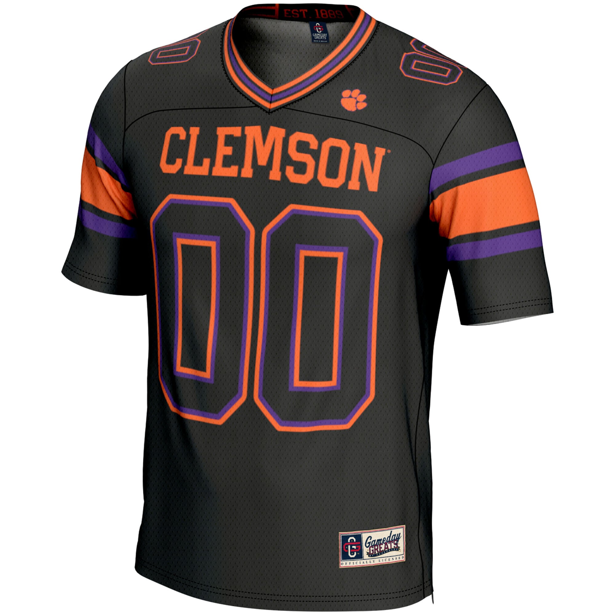 [DDG] Clemson Tigers GameDay Greats NIL Pick-A-Player Football Jersey - Black