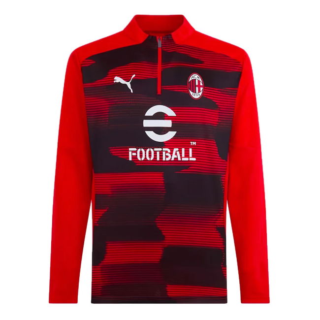 Authentic 2024-2025 Ac Milan Football Shirt With Retro Design