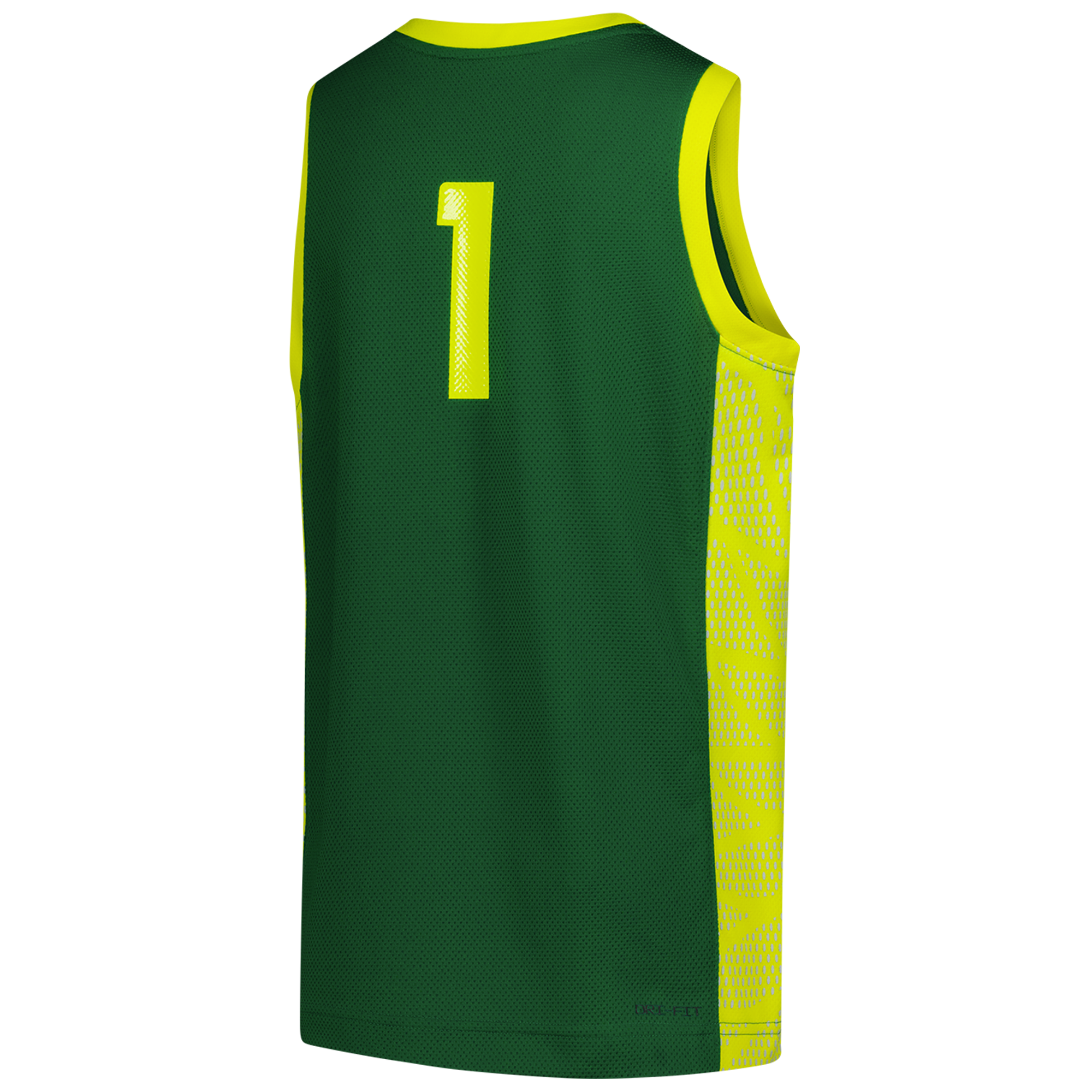 [NJP] Oregon Ducks Youth Replica Basketball Jersey - Green