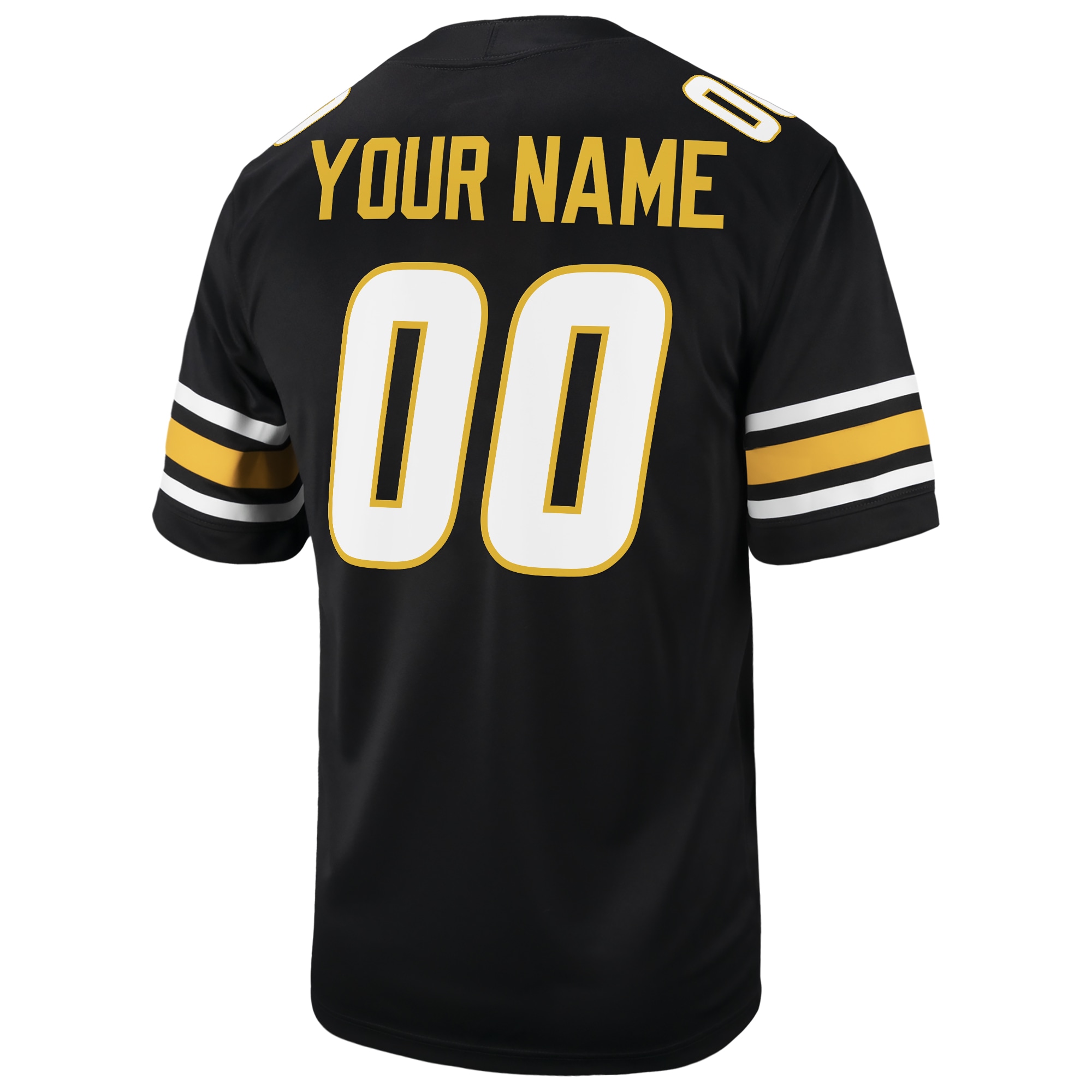 Missouri Tigers Custom Football Game Jersey - Black