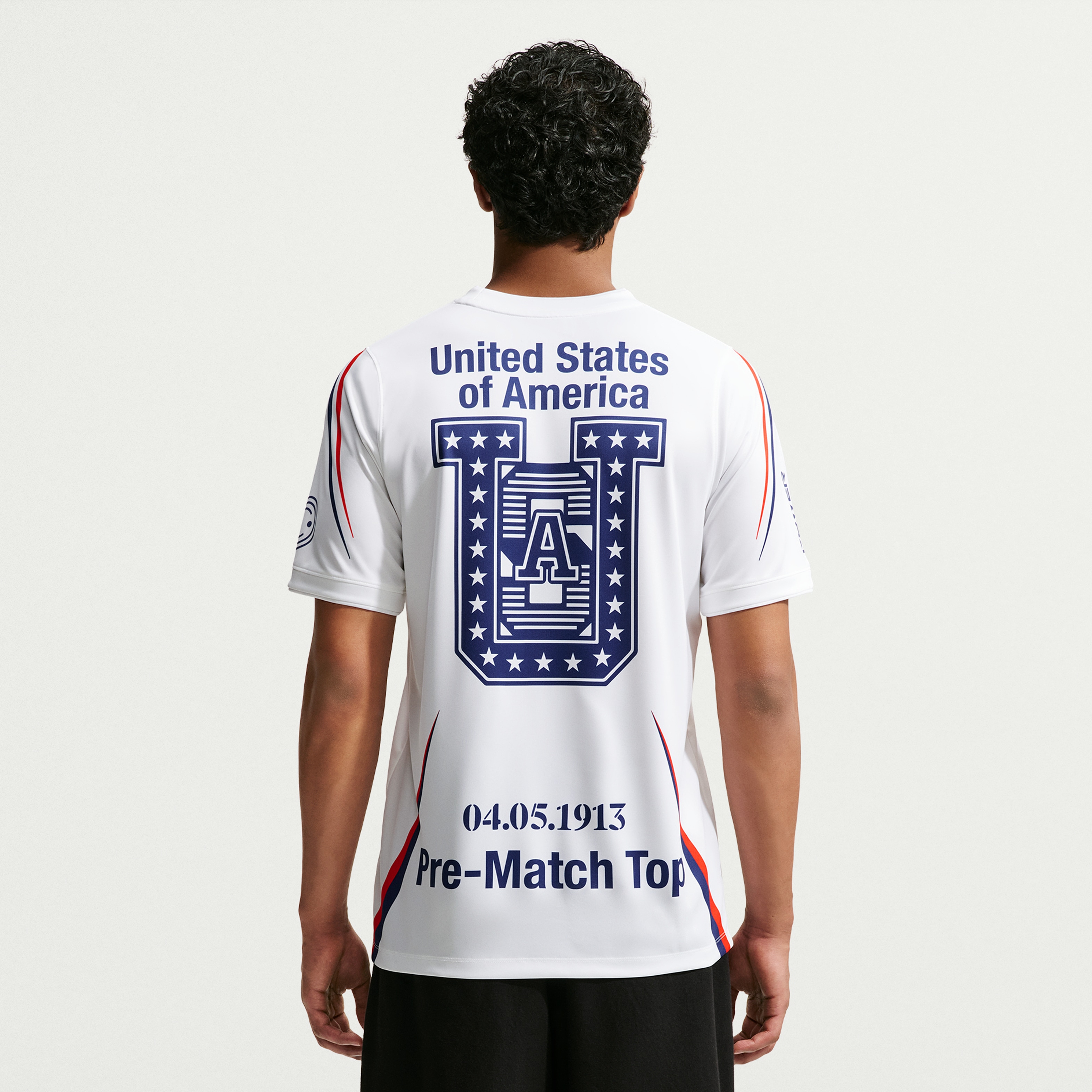 [JED] USMNT x VAA 2026 Dri-FIT Pre-Match Jersey Top - White