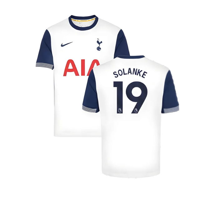 2024-2025 Tottenham Hotspur Home Top (Solanke 19)