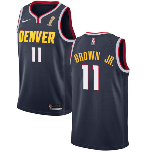 Elite Nuggets NBA Swingman Jersey #11 Bruce Brown 2023 Finals - Brown