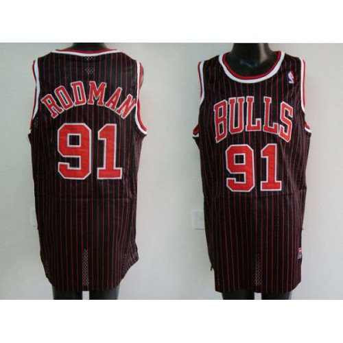 Nuggets Red Chicago Bulls #91 Jersey - On Sale NBA Fan Apparel
