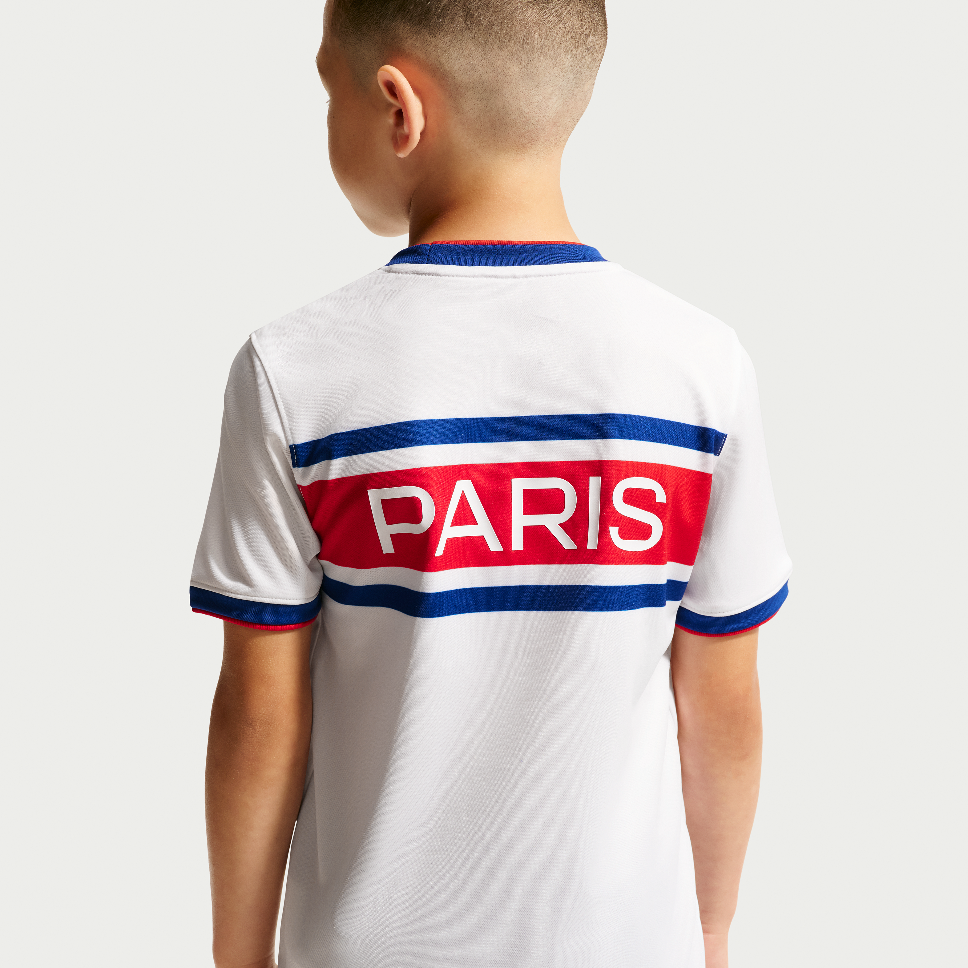 [JED] Paris Saint-Germain Youth 2026/27 Away Pre-Match Jersey Top - White