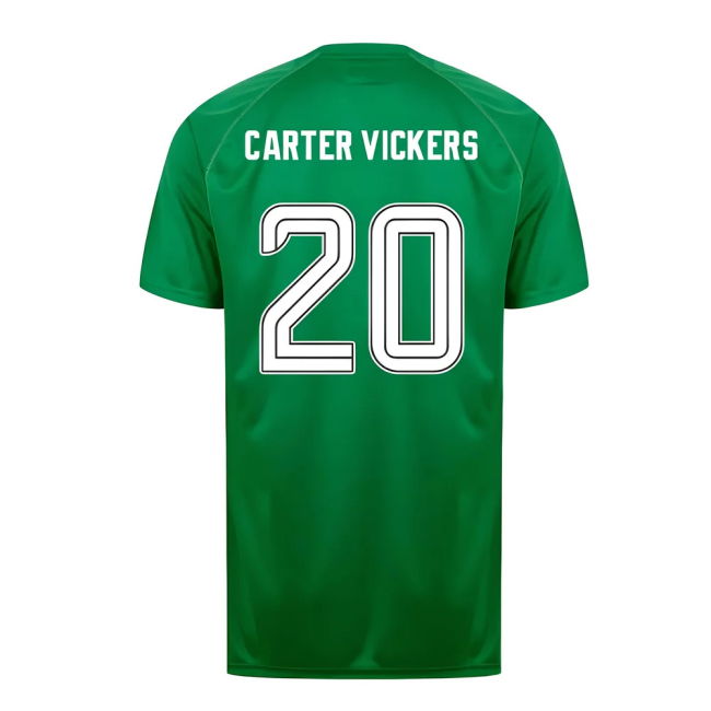 Excellent The Hoops Training Top Carter Vickers #20 Retro Colle (v10)