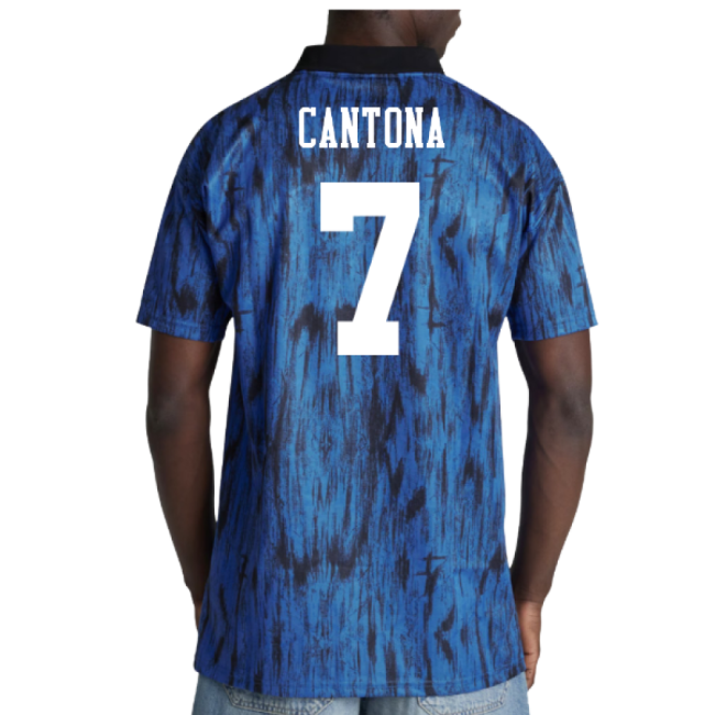 Classic Jersey Breathable Fabric 1992-1993 Away Genuine Cantona 7#947
