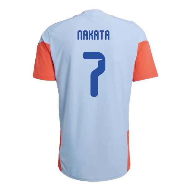 [DDJ] 2026-2027 Japan WC26 Pro Training Shirt (Ash Blue) (Nakata 7)