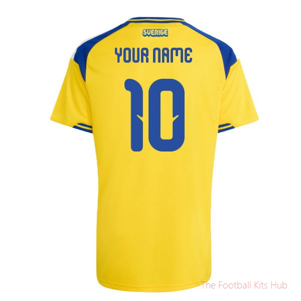 Fan Edition Pro Sweden 2026-2027 Home Shirt (Kids) (Your Name)