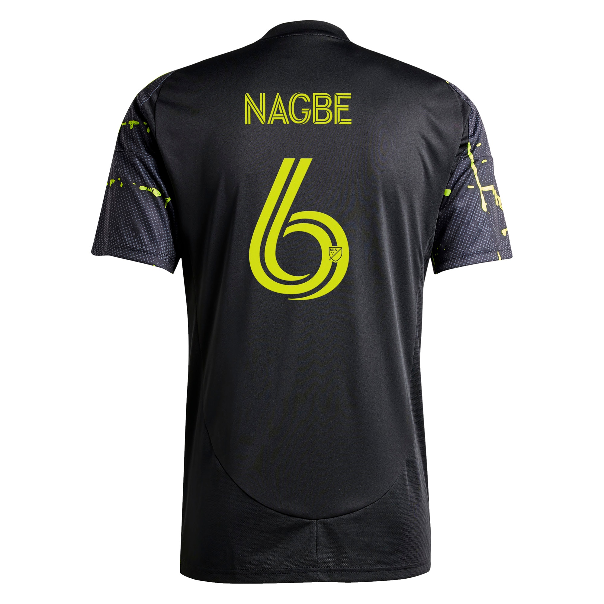[LK] Darlington Nagbe Columbus Crew 2025 The Goosebumps Kit Replica Player Jersey - Black