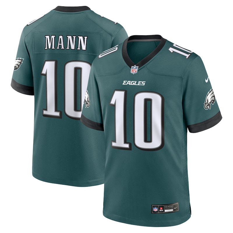None Braden Mann PHI Eagles Classic Official Jersey Game Day Wear