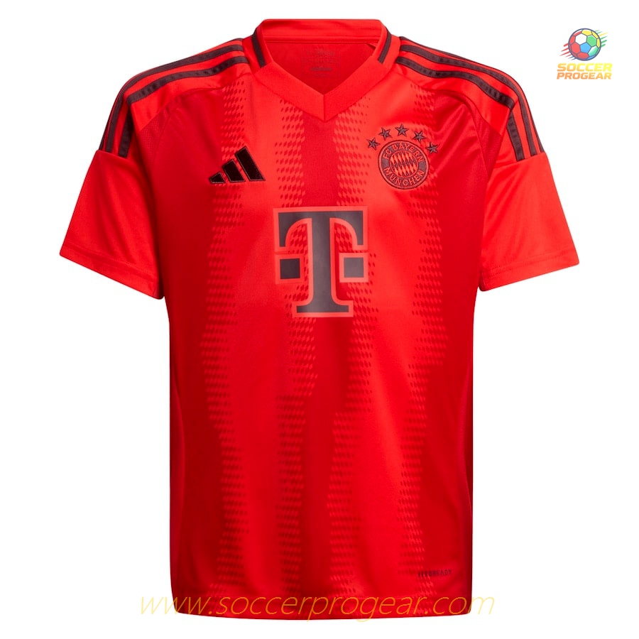 Football Team Jersey Childrenren's Bayern Munich Home 2024-2025 Season