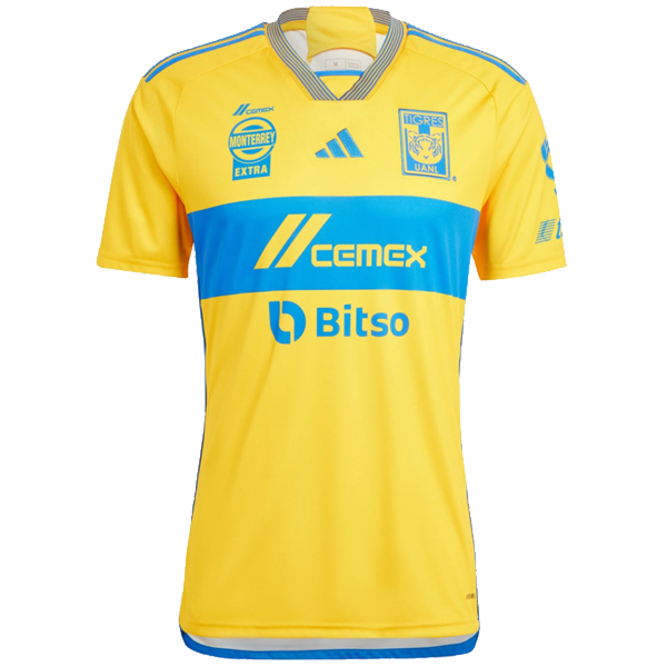Tigres UANL Gold) 2023-2024 UCL Home Jersey – Authentic Shirt