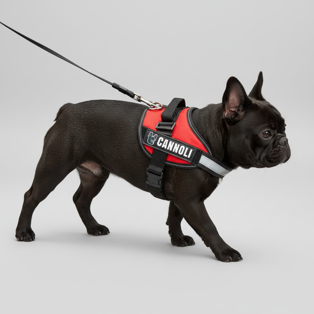 Secure-Fit Chex - Personalized French Bulldog Harness for Training