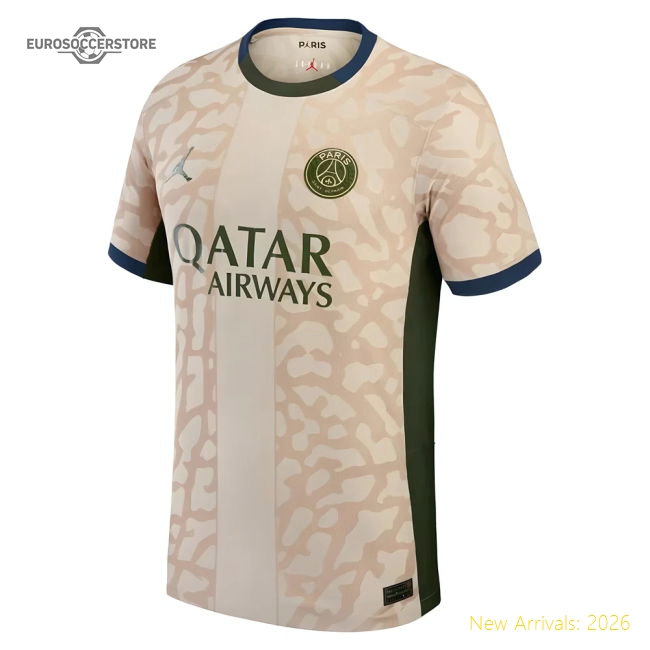 Popular Match-Day 2023-2024 Psg Fourth Vapor Football Shirt