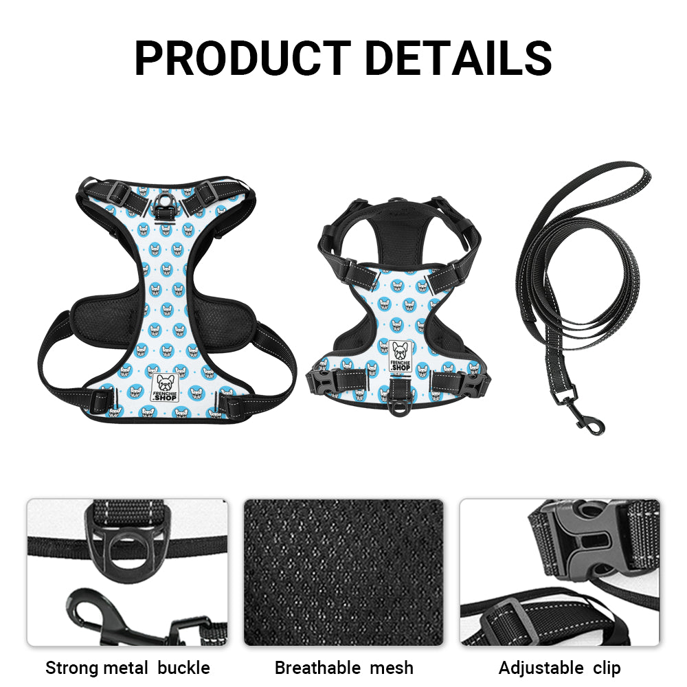 French Bulldog Lionel No Pull French Bulldog Dog Harness Practical Dog Gear