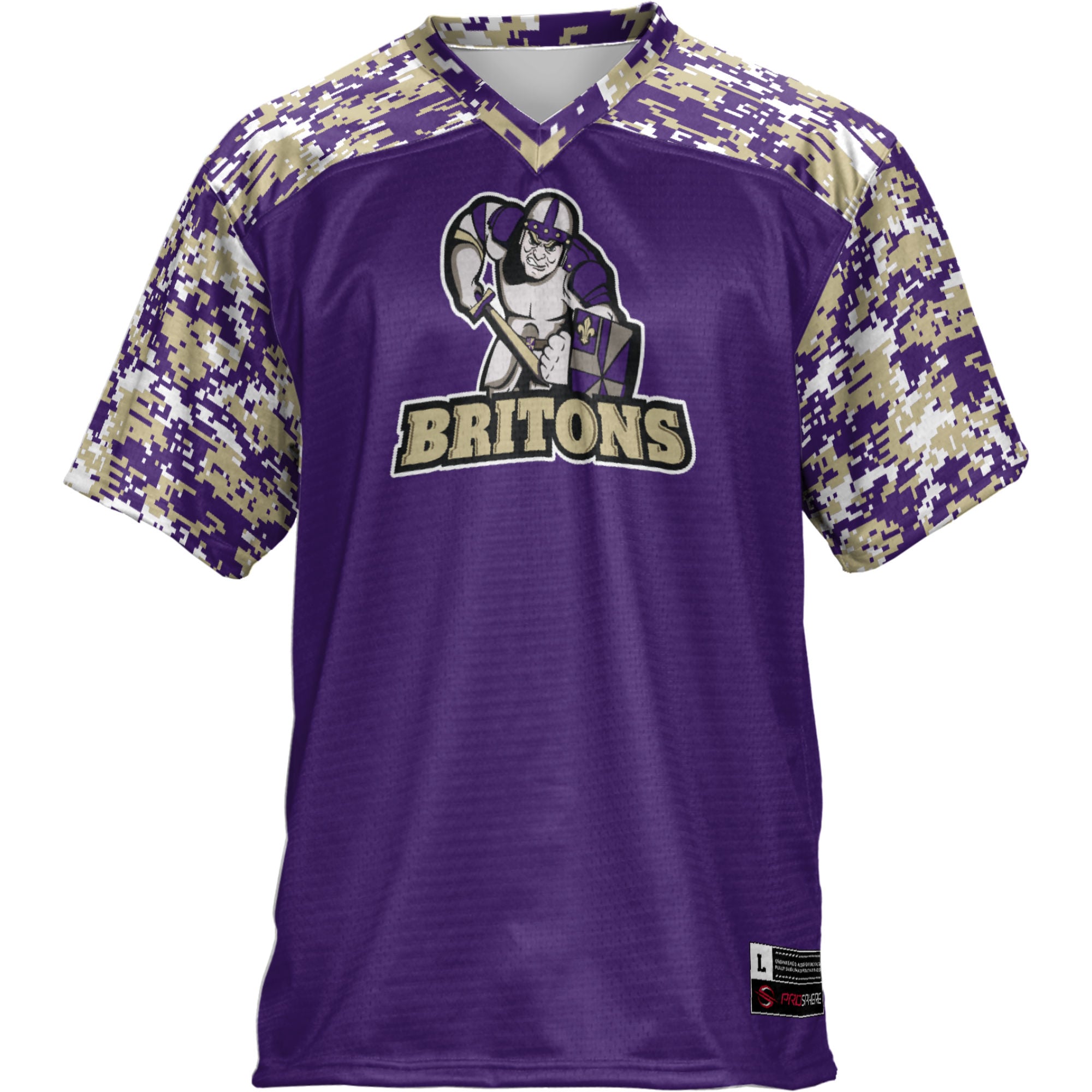 Men's Purple Albion Britons Football Jersey