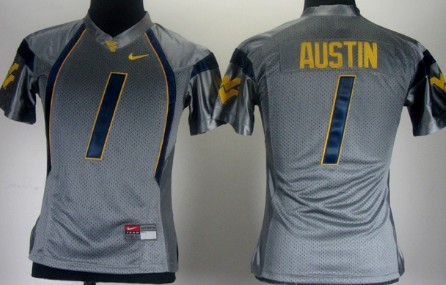 Men's None #1 Tavon Austin Gray 2024 college football premium Jersey