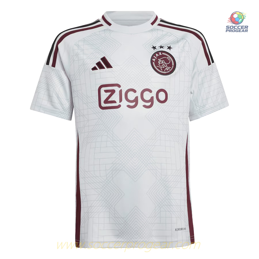 Ajax Third Youth Football Jersey 2024-2025 Season