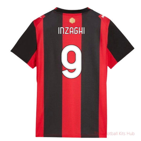 AC Milan 2026 2027 Home Shirt (Womens) (Inzaghi 9)