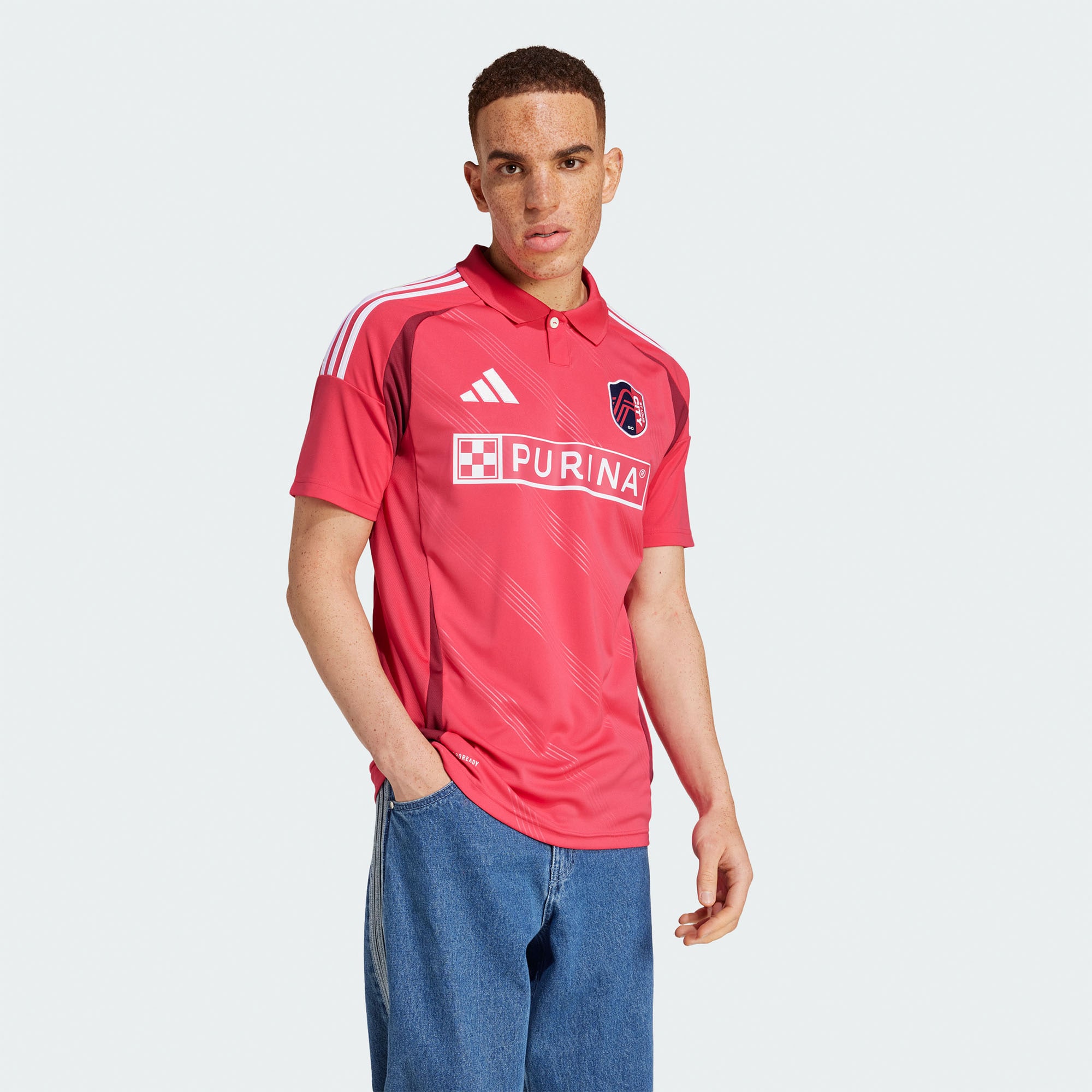 [JED] St. Louis City SC 2025 Forever CITY Red Replica Jersey - Red