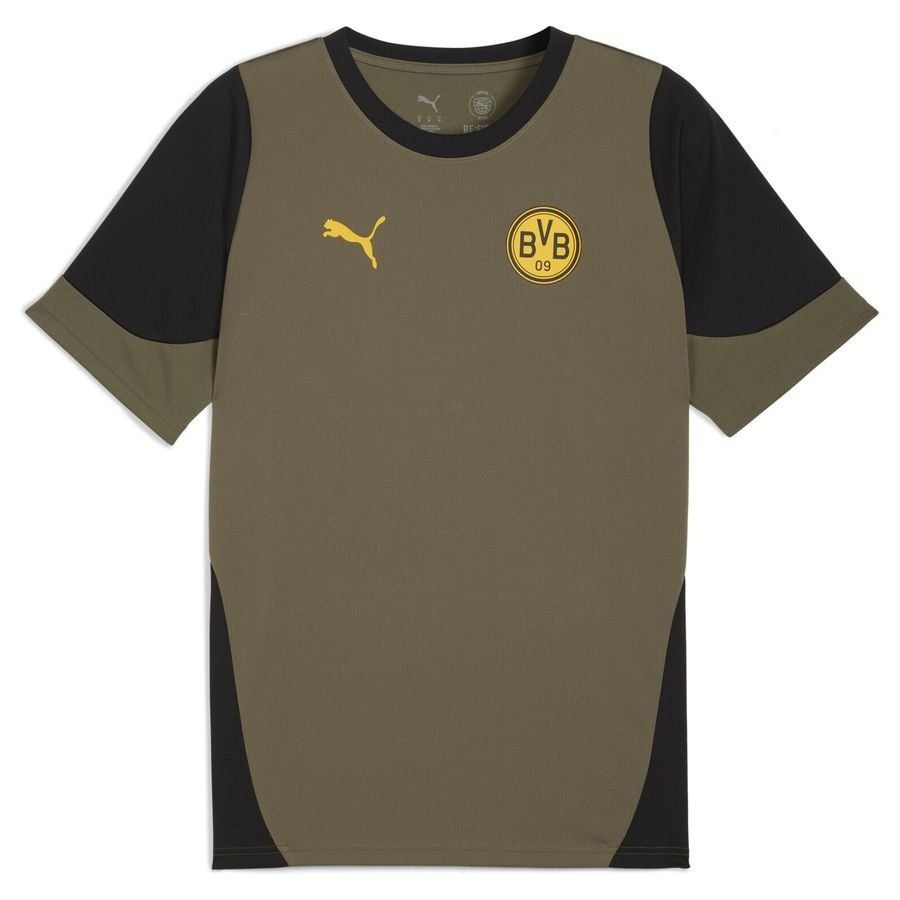 Dortmund Training T-Shirt - Loden Green/PUMA Black