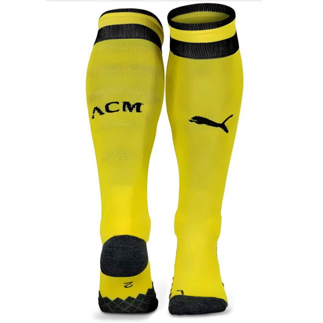 2018-2019 AC Milan Authentic Home Jersey (Yellow) | Elite Sale Price