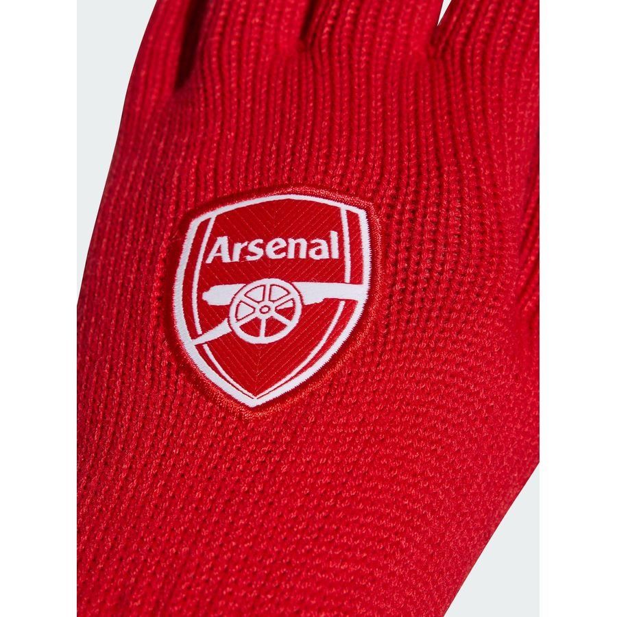 Arsenal Player Gloves Better Scarlet/pure White