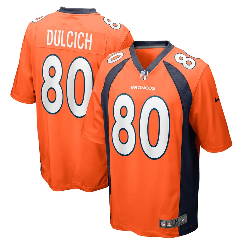 None Greg Dulcich DEN Broncos Retro Great Value Jersey Game Day Wear