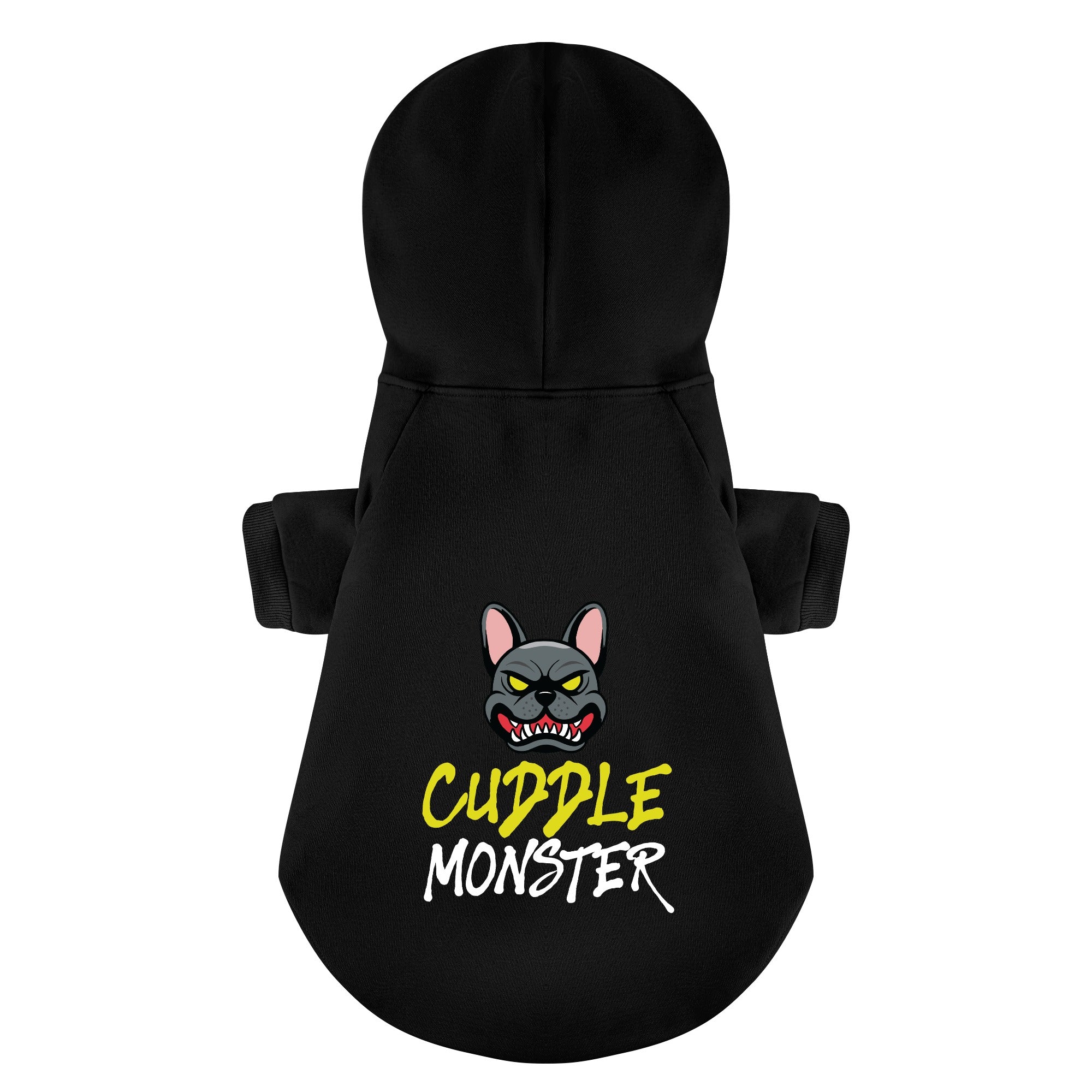 Cuddle monster and Kiss machine - Matching French Bulldog Hoodies – Stylish, Cozy & Personalized!