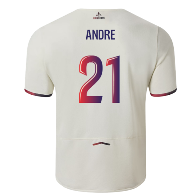 Andre 21 Unique Lille Away Rare Jersey 2025-2026