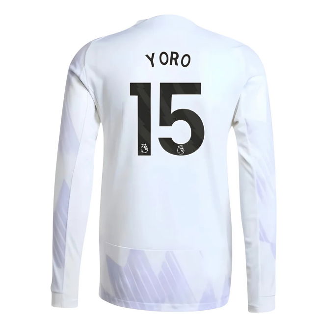 2025-2026 Manchester United Shirt (Yoro 15) | Authentic