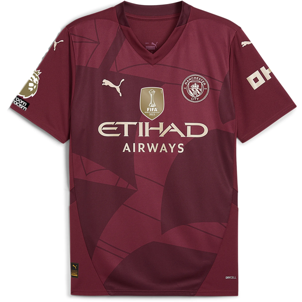 Manchester City Dias 2024-2025 UCL Third Jersey – Authentic Shirt