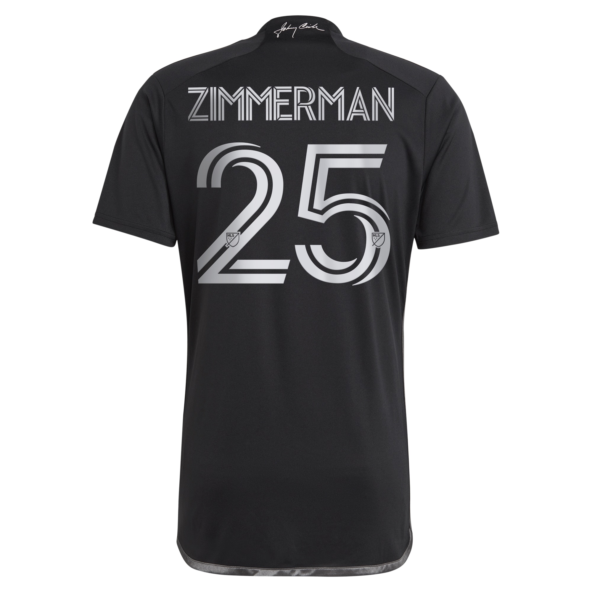 [SJH] Walker Zimmerman Nashville SC 2023 Man In Black Kit Replica Player Jersey - Black