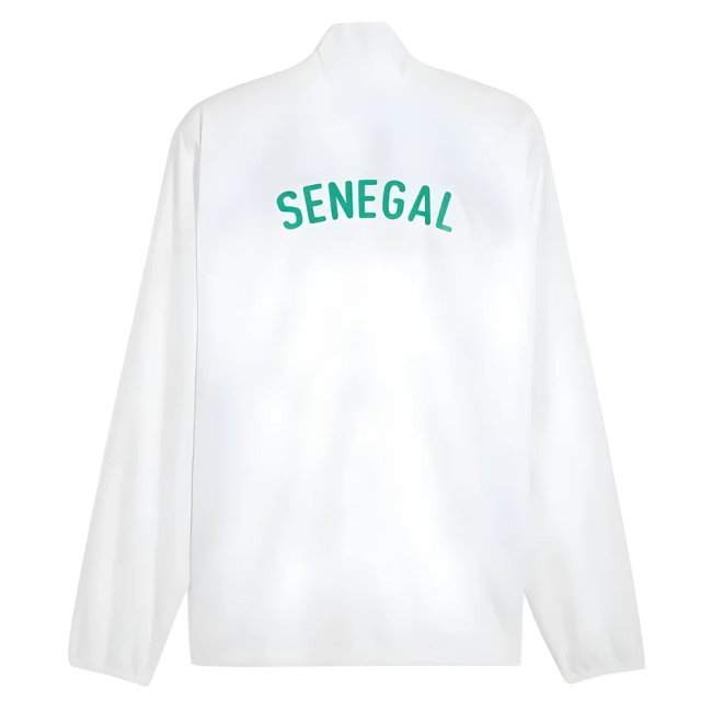 2024-2025 Senegal Prematch Woven Jacket (White)