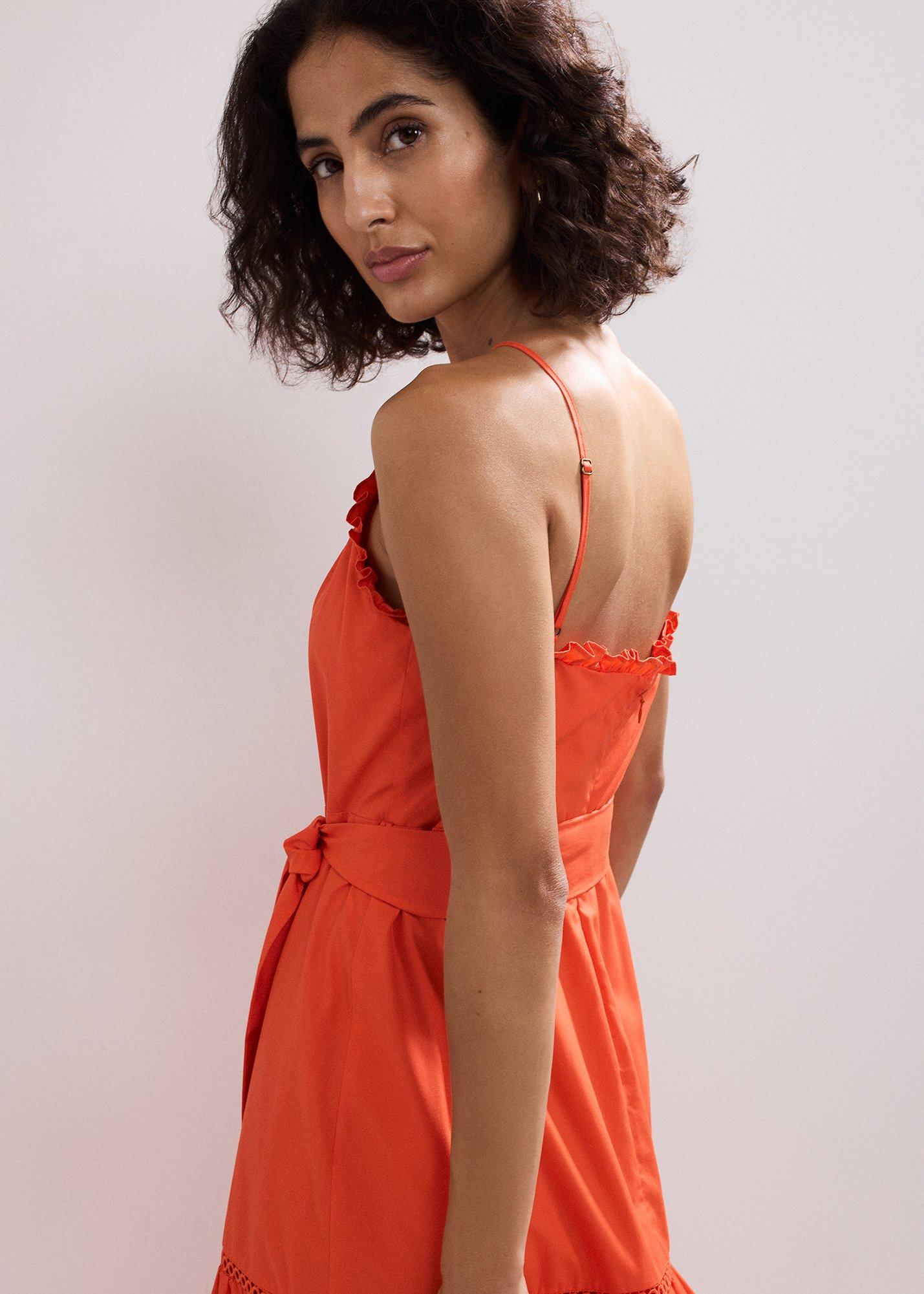 Nolia Cotton Poplin maxi Dress