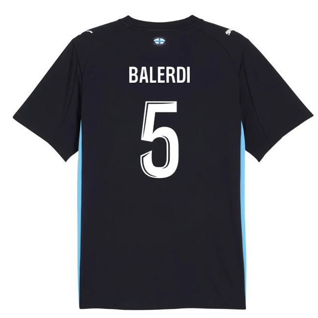 Durable 2025-2026 Marseille Away With Retro Design - True To Size