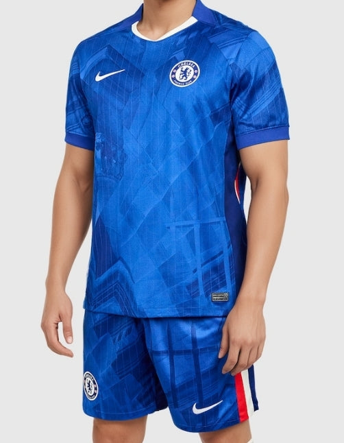 Chelsea Home Soccer Jersey Kit(Jersey+Shorts+Socks) 2025/26Authentic K