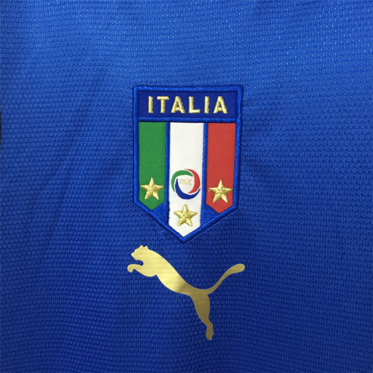 Premium Genuine Durable 2006 World Cup Italy Home Retro Shirt