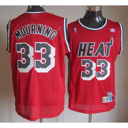 Red Miami Heat #33 Heat Jersey - Performance Fabric Premium Quality
