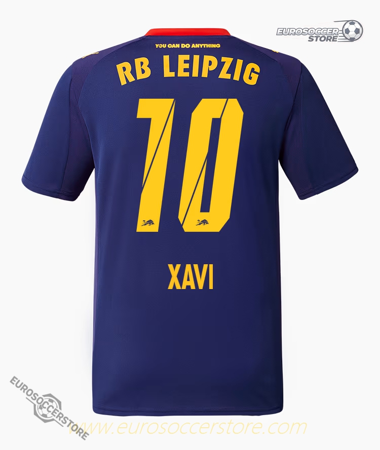 RB Leipzig 25-26 Season Away XAVI Number 10 Football Jersey
