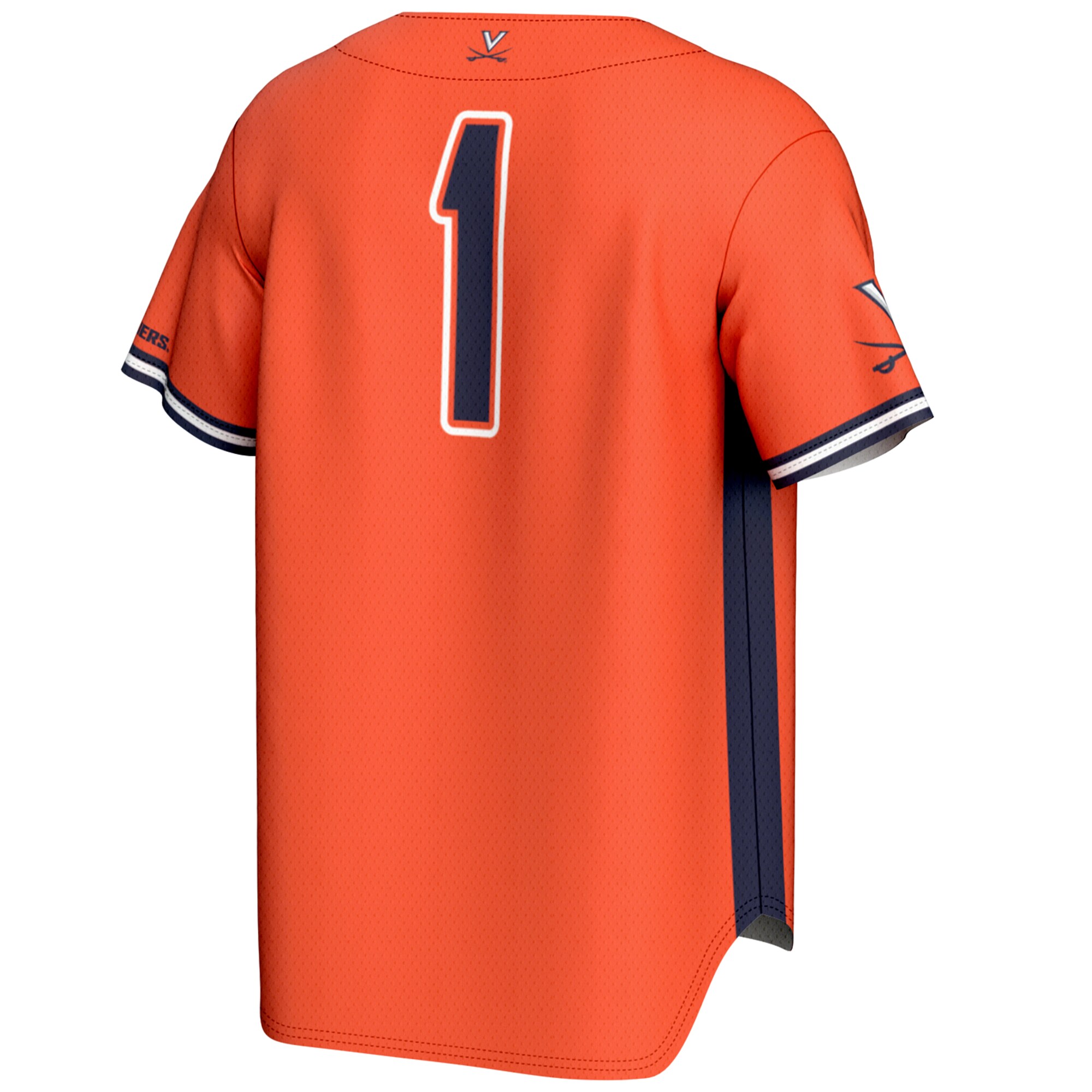[DDG] Virginia Cavaliers GameDay Greats Youth Lightweight Baseball Jersey - Orange