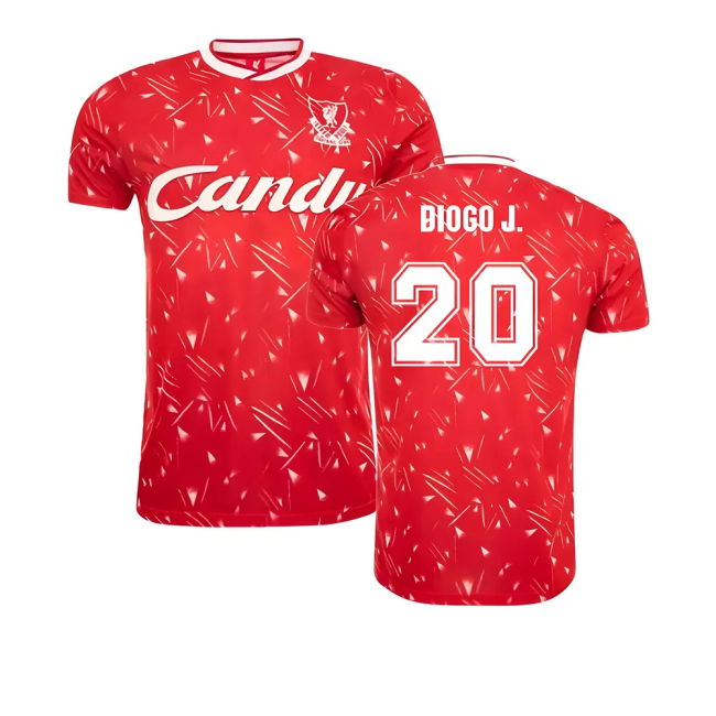Vintage Jersey Top-Quality 1988-89 LIV Home Affordable Diogo J. 2#919